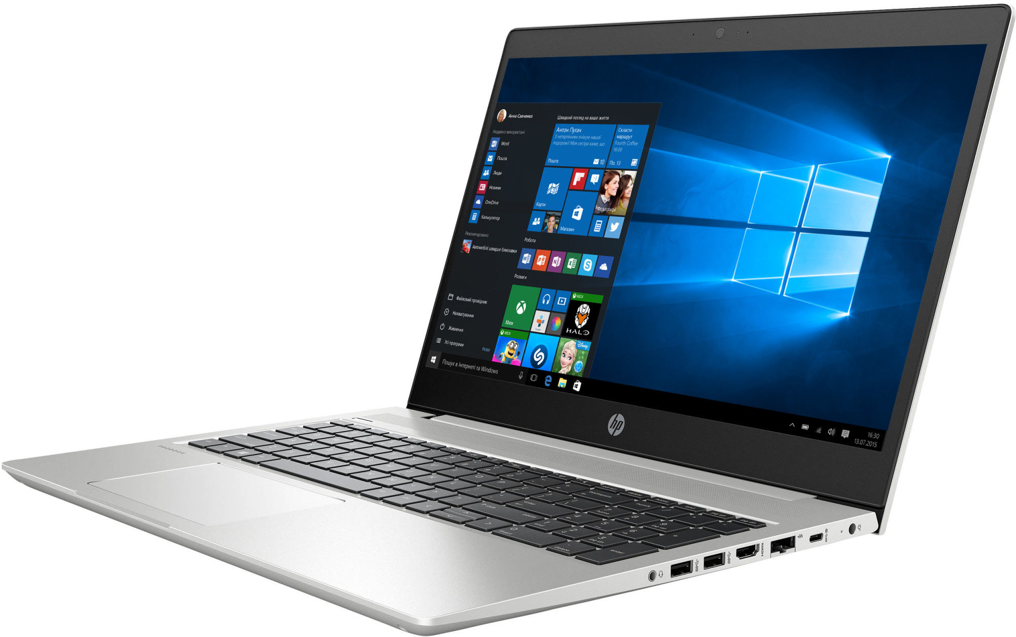 HP ProBook 450 G6+Win10P Pike Silver Aluminum Купить в Молдове Кишинёве Цена - xstore.md photo 0