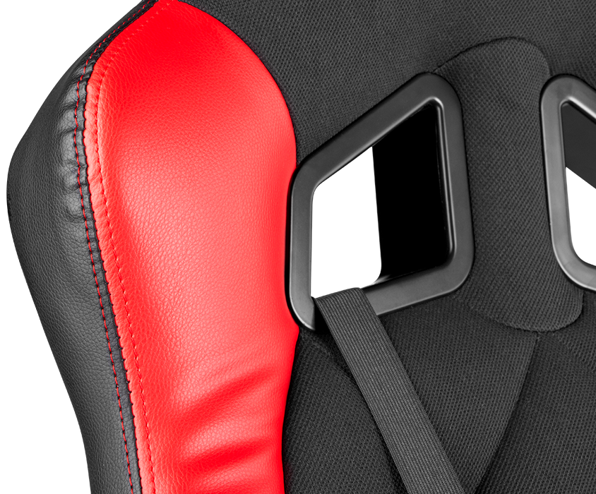 Scaun de birou Genesis Nitro 330 Black-Red (NFG-0752) - xstore.md photo 2