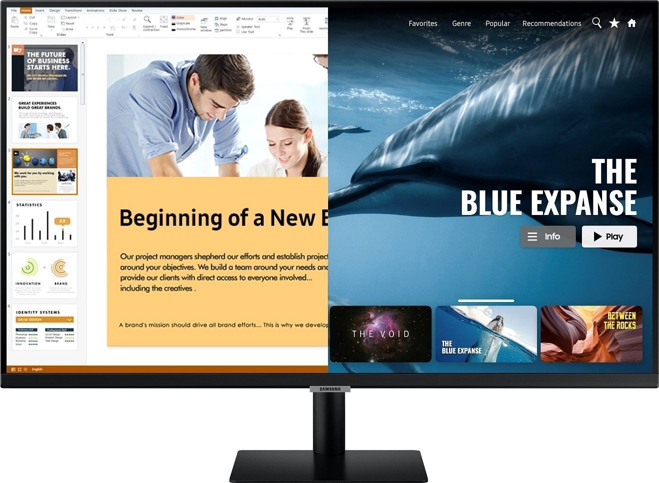 Monitor Samsung Smart S32AM700UI 