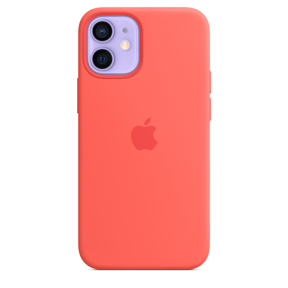 Чехол Apple iPhone 12 mini MHKP3, Pink Citrus | Xstore.md