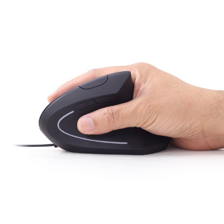 Mouse Gembird MUS-ERGO-01, Black | Xstore.md - Cumpăra în Moldova, Chișinău photo 0