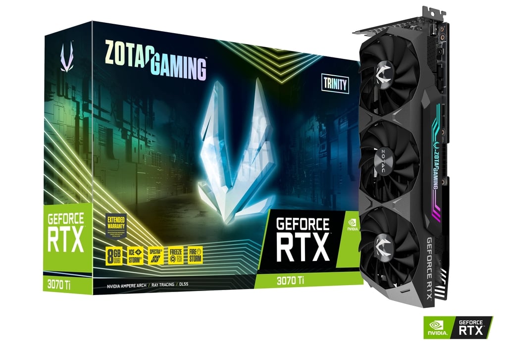 Placă video ZOTAC GeForce RTX 3070 Ti Trinity | Xstore.md photo