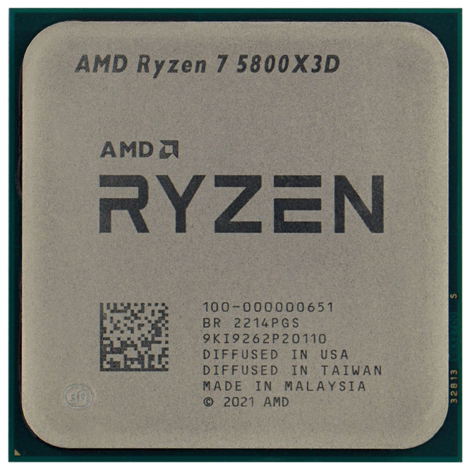 Процессор AMD Ryzen 7 5800X3D (Tray) в Молдове - xstore.md photo 0