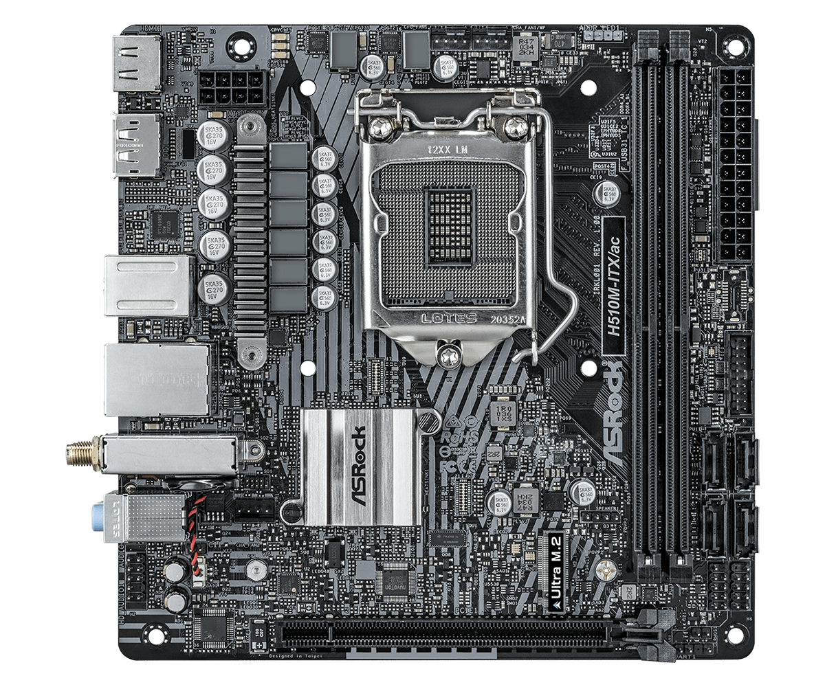 Placă de bază ASRock H510M-ITX-AC - xstore.md photo 0