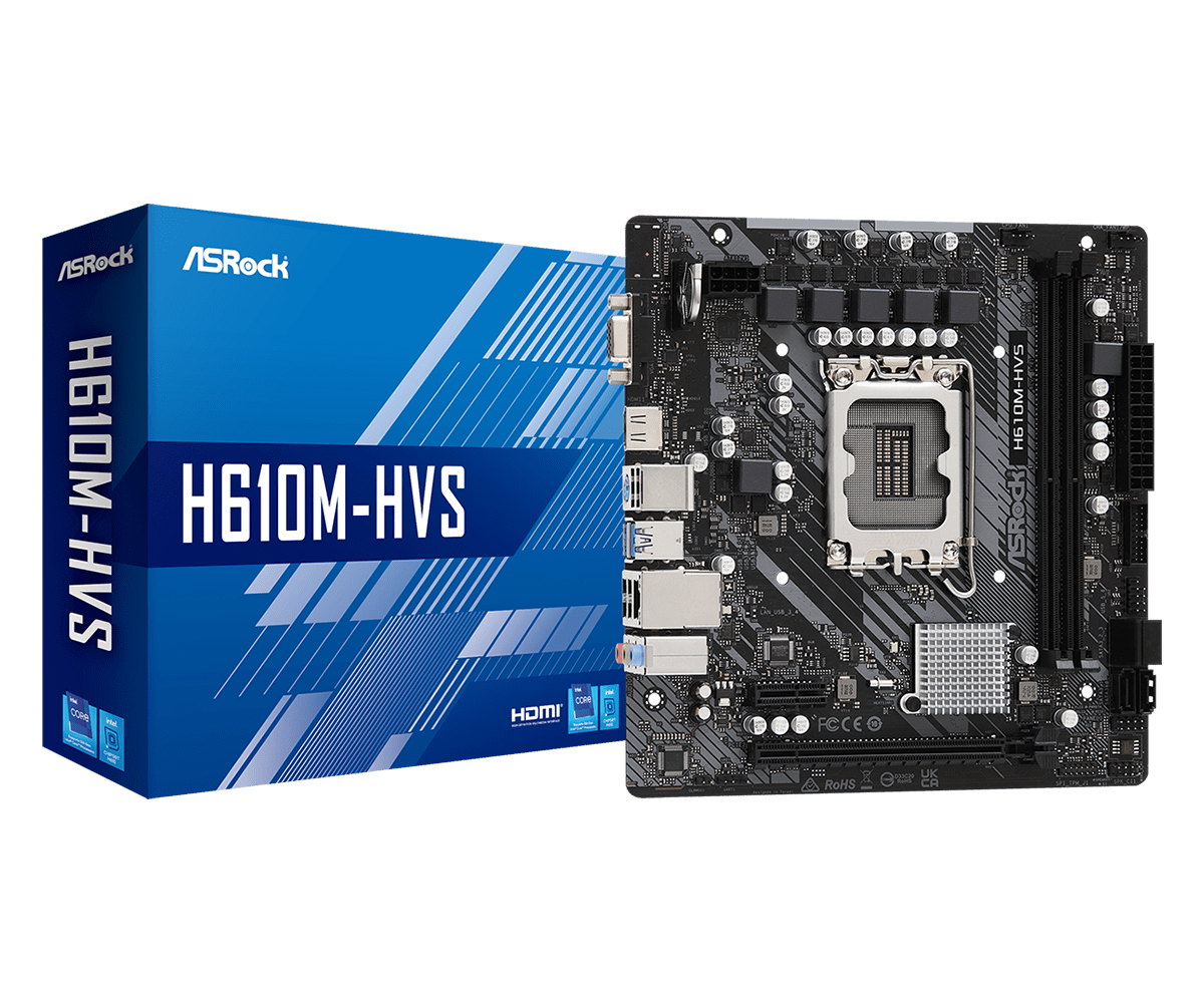 Placă de bază ASRock H610M-HVS - xstore.md photo