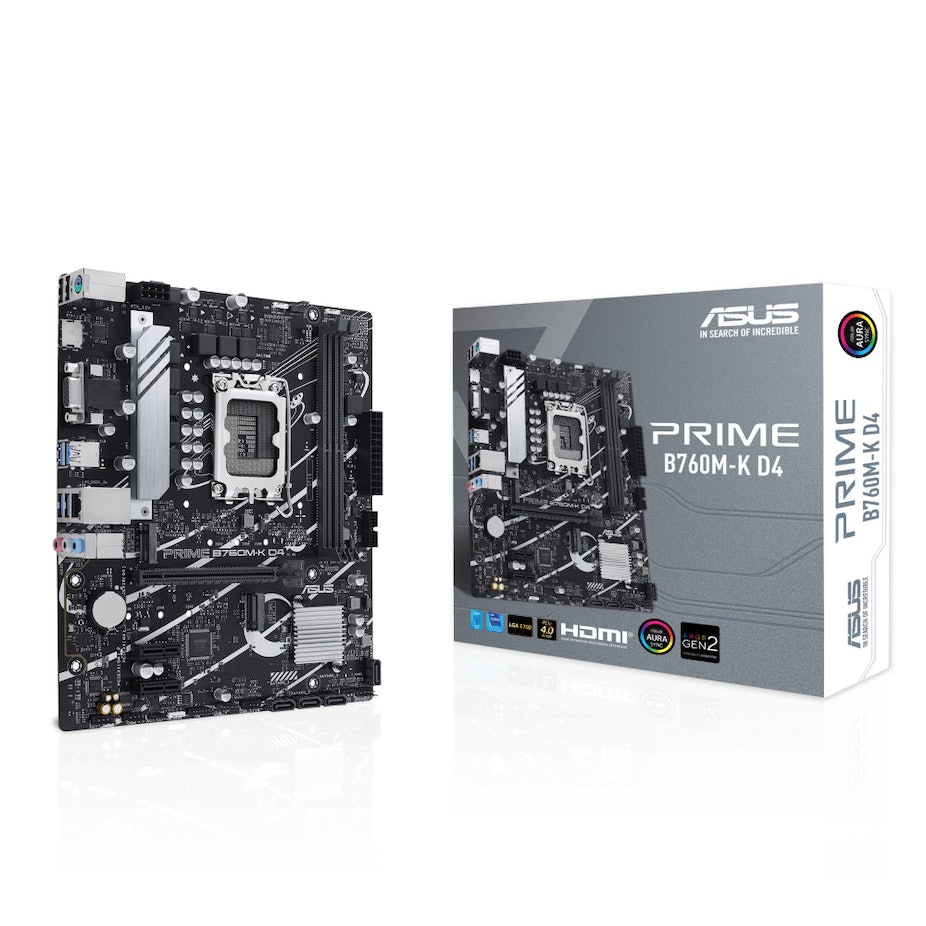 Placă de bază ASUS PRIME B760M-K D4 - xstore.md photo