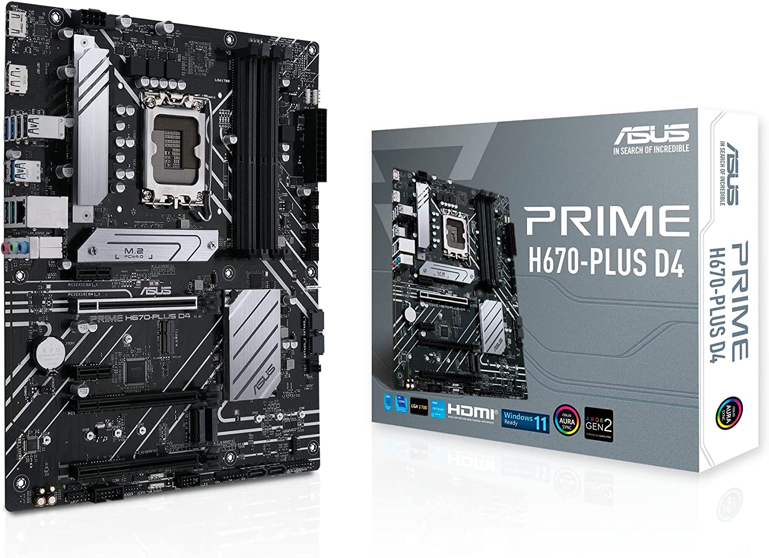 Placă de bază ASUS PRIME H670-PLUS D4 - xstore.md photo