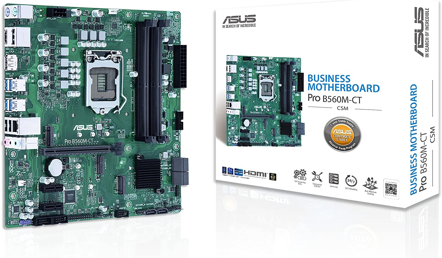 Материнская плата ASUS PRO B560M-C-CSM - xstore.md photo