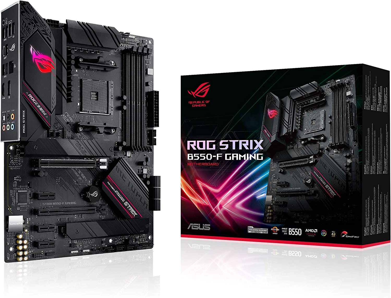 Placă de bază ASUS ROG STRIX B550-F - xstore.md photo