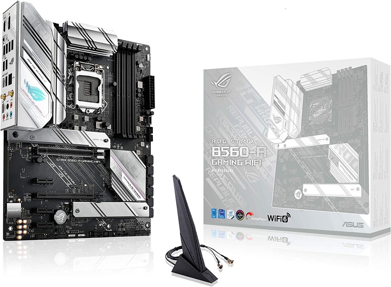 Placă de bază ASUS ROG STRIX B560-A GAMING WIFI - xstore.md photo