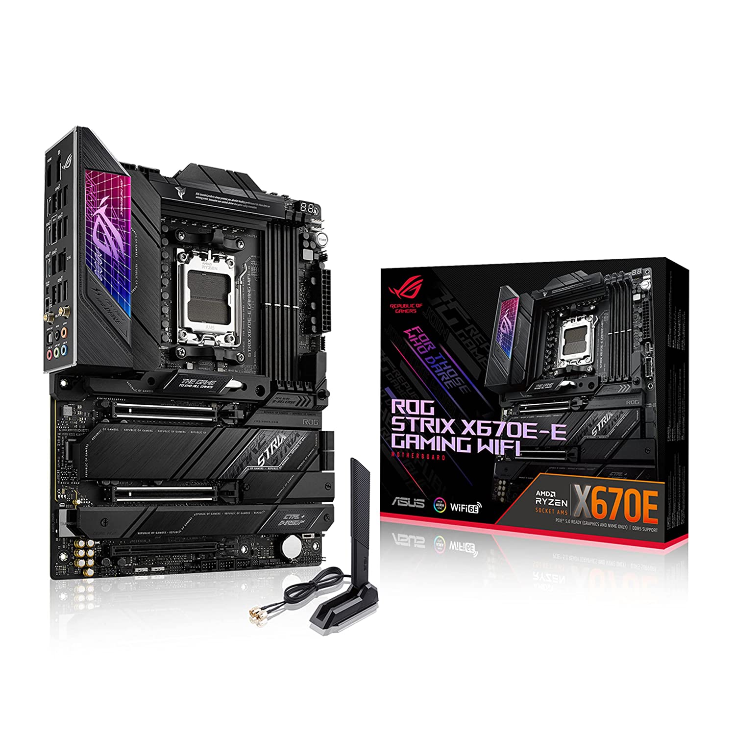 Материнская плата ASUS ROG STRIX X670E-E GAMING WIFI - xstore.md photo
