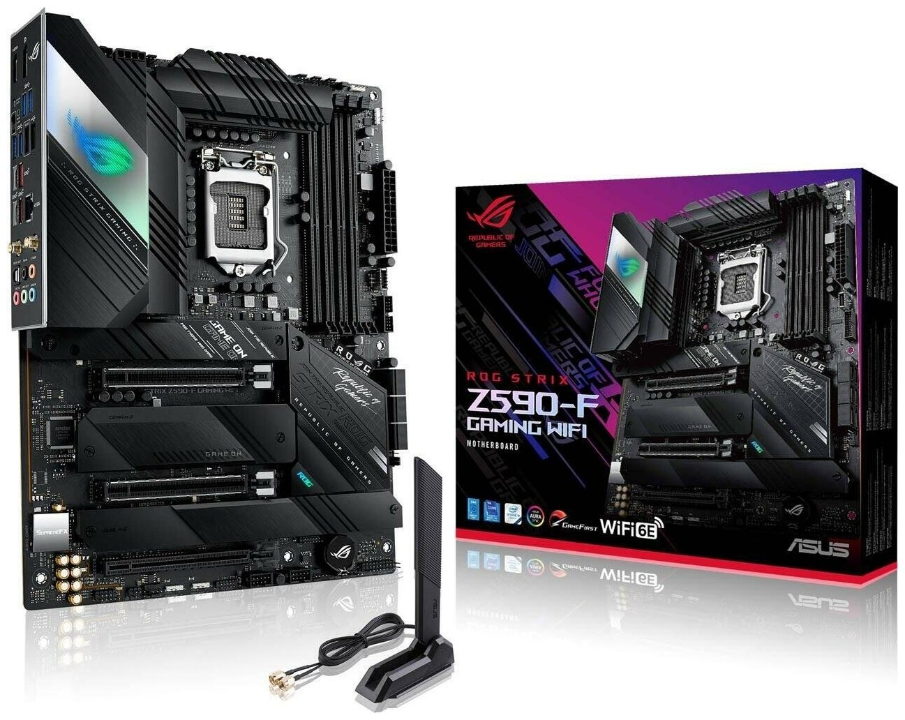 Материнская плата ASUS ROG STRIX Z590-F GAMING WIFI - xstore.md photo