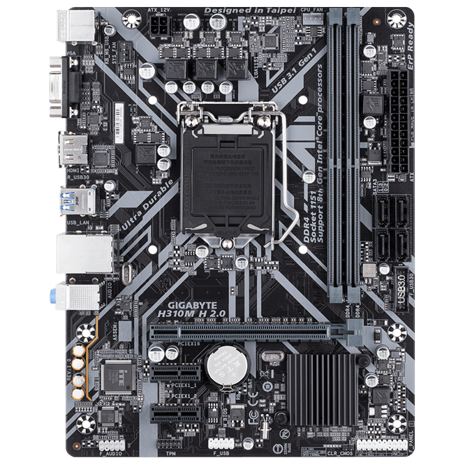 Placă de bază GIGABYTE H310M H - xstore.md photo 0
