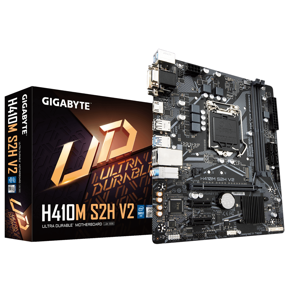 Placă de bază GIGABYTE H410M S2H V2 - xstore.md photo