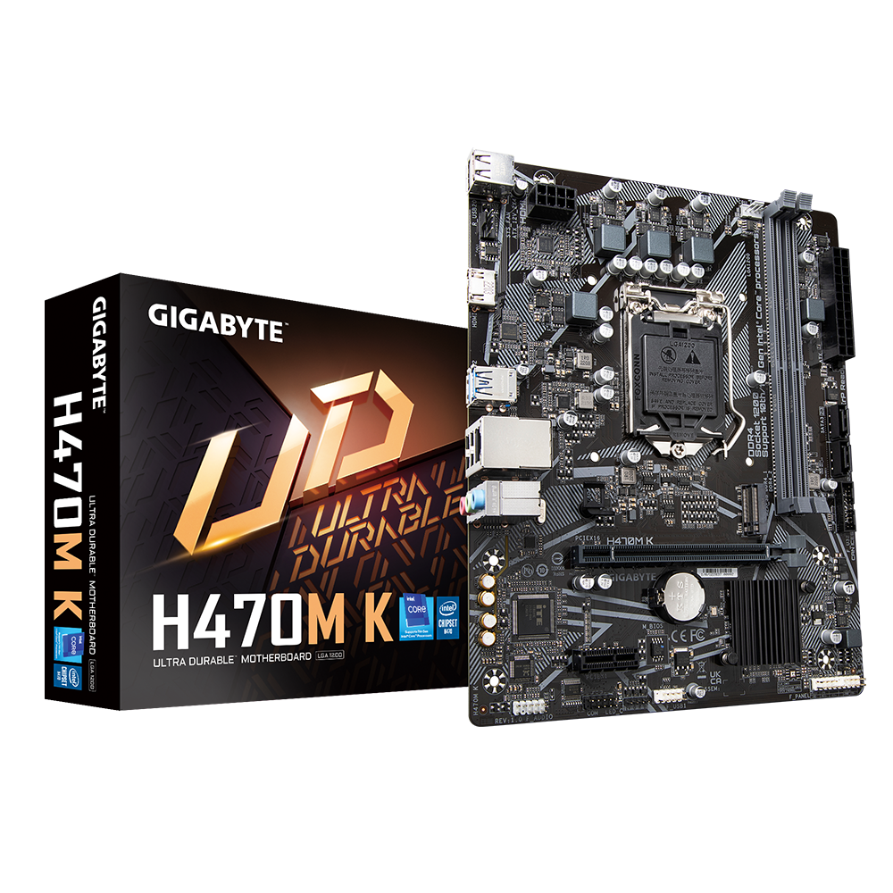 Материнская плата GIGABYTE H470M K - xstore.md photo
