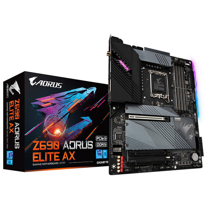 Материнская плата GIGABYTE Z690 AORUS ELITE AX - xstore.md photo