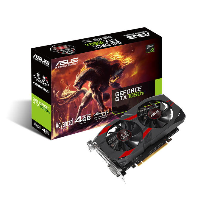 Placă video ASUS GeForce GTX 1050 Ti Cerberus Advanced | Xstore.md photo