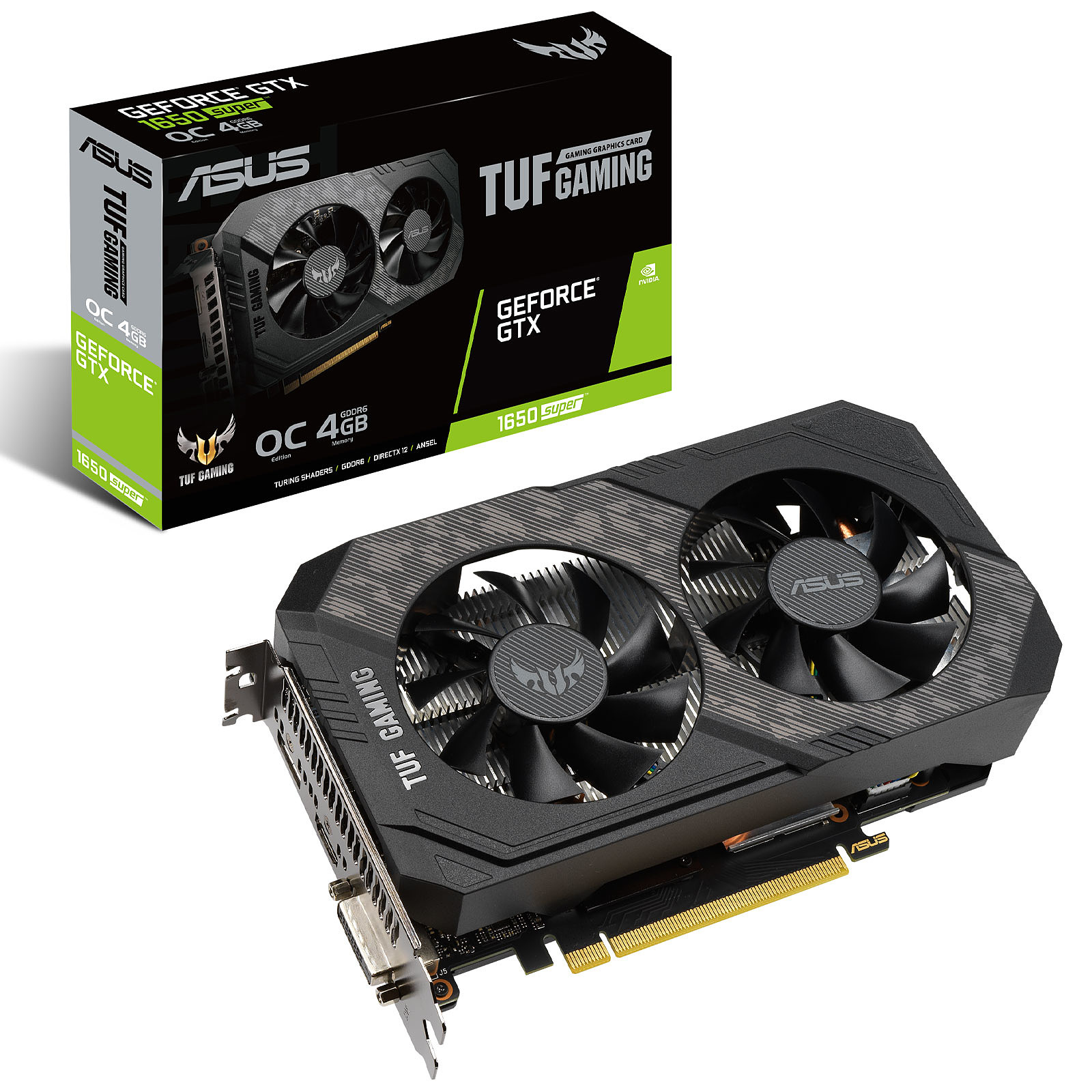 Видеокарта ASUS GeForce GTX 1650 SUPER TUF Gaming OC | Xstore.md photo