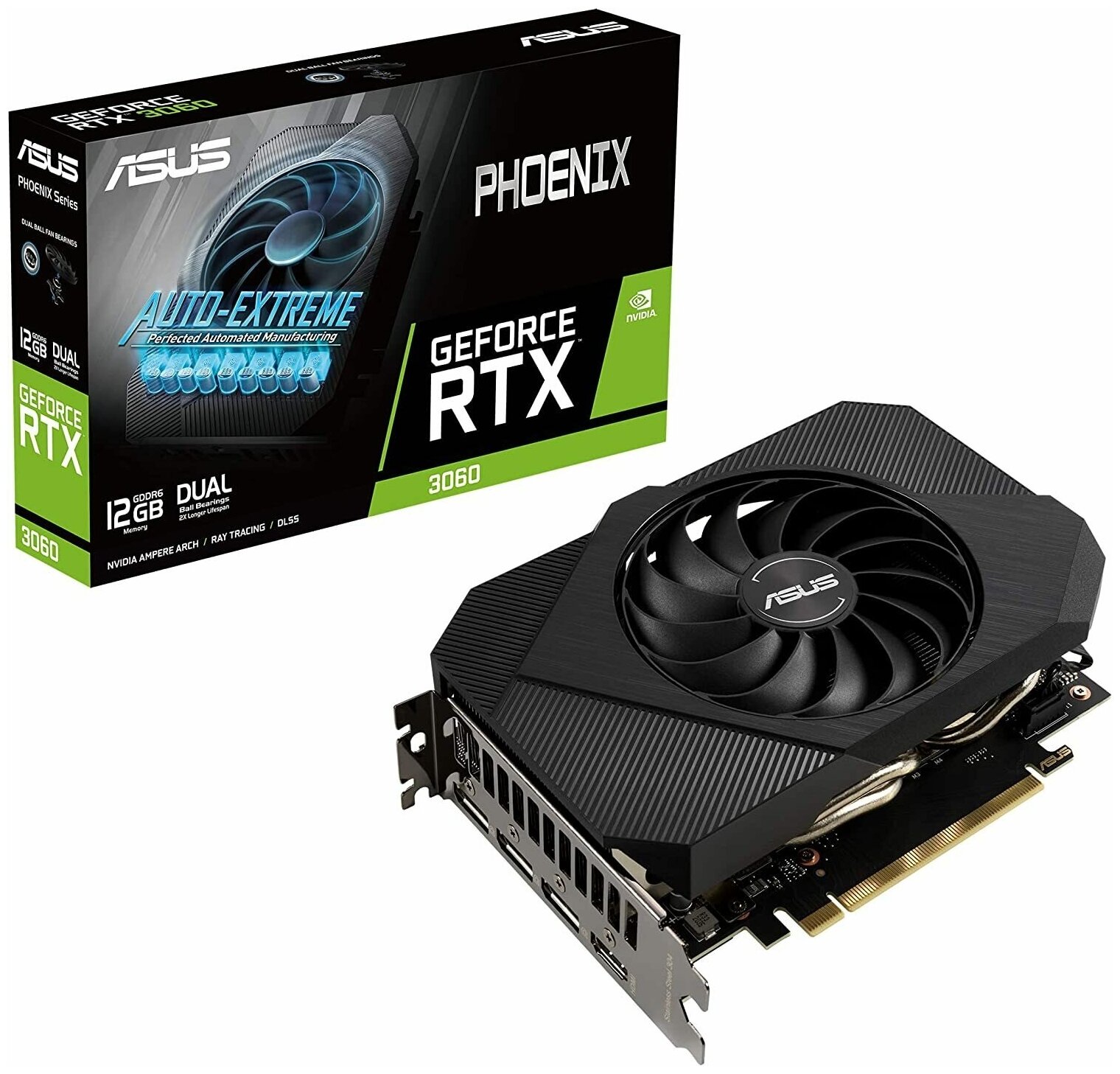 Видеокарта ASUS GeForce RTX 3060 Phoenix V2 | Xstore.md photo
