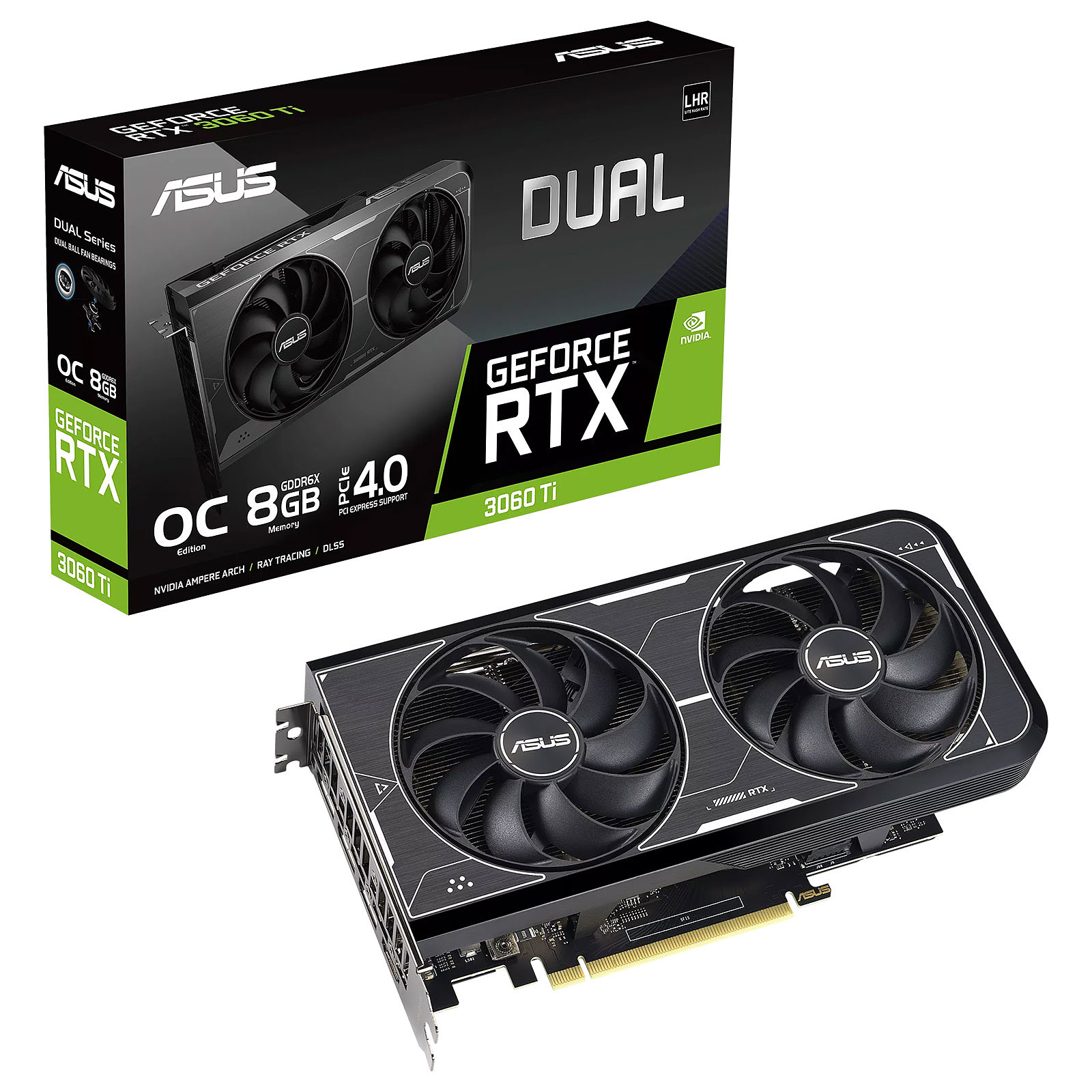 Видеокарта ASUS Dual GeForce RTX 3060 Ti OC Edition - xstore.md photo