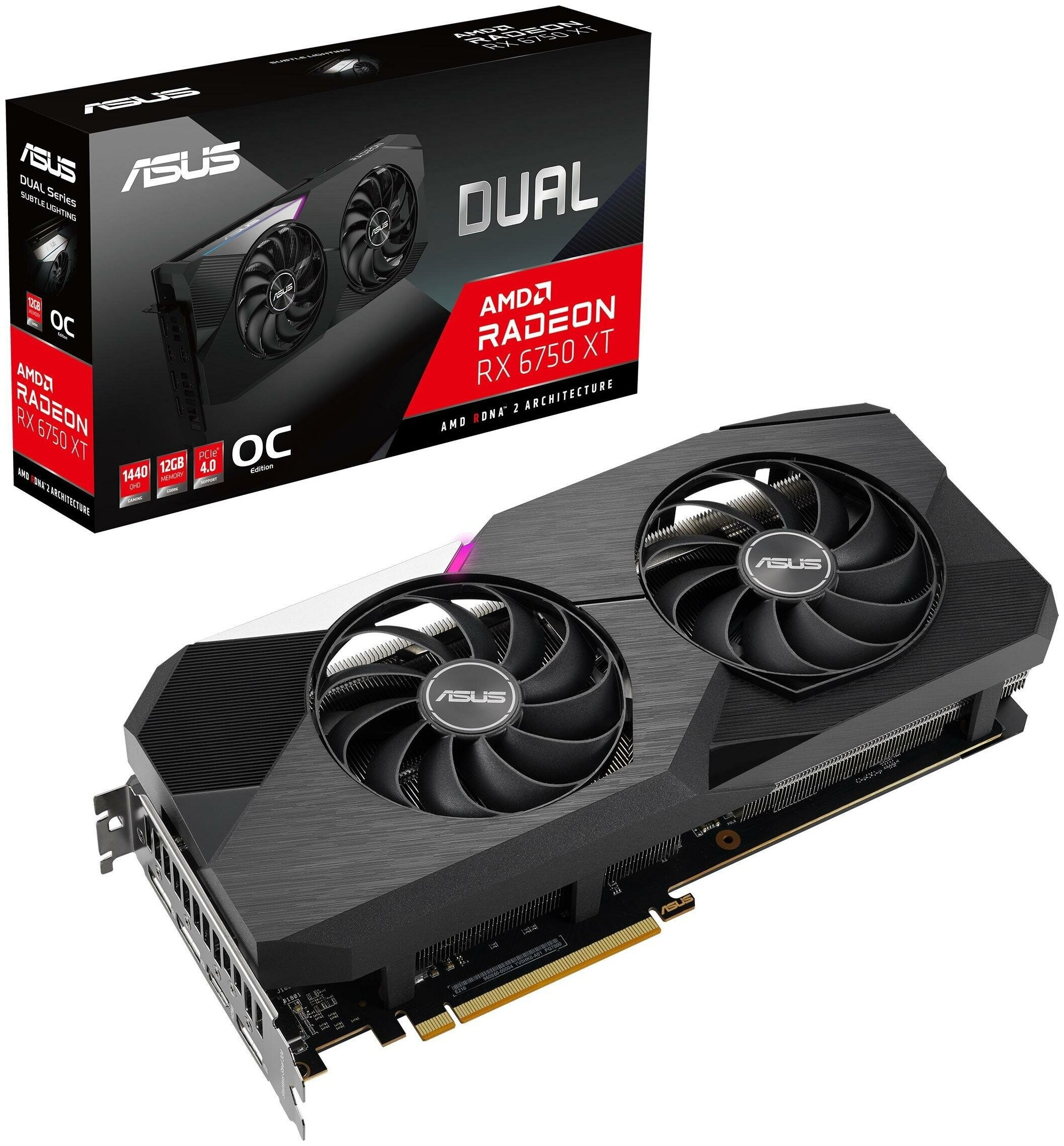 Видеокарта ASUS Radeon RX 6750 XT | Xstore.md photo