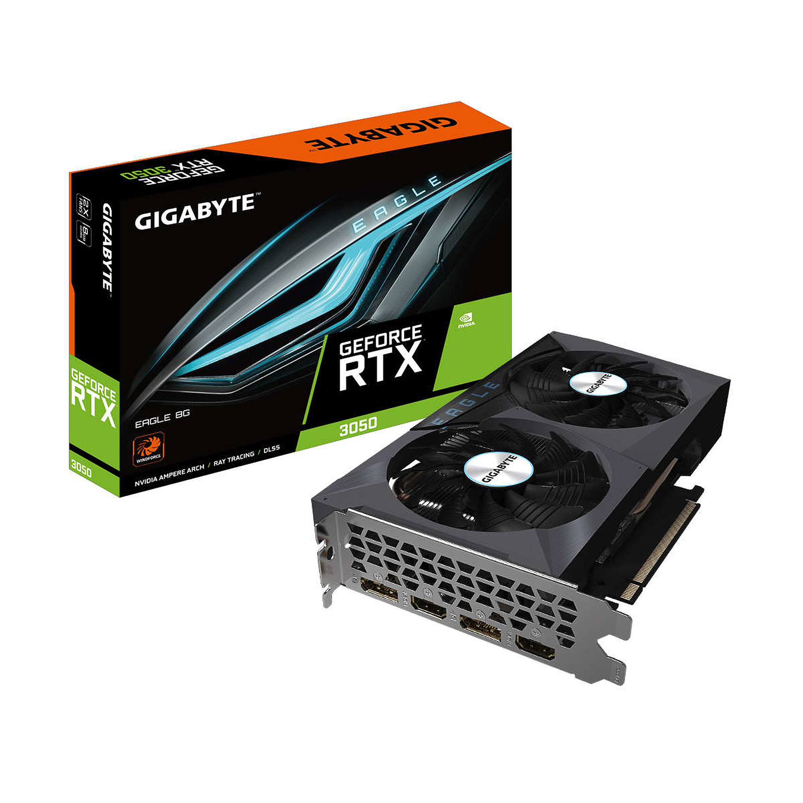 Placă video Gigabyte GeForce RTX 3050 Eagle | Xstore.md photo