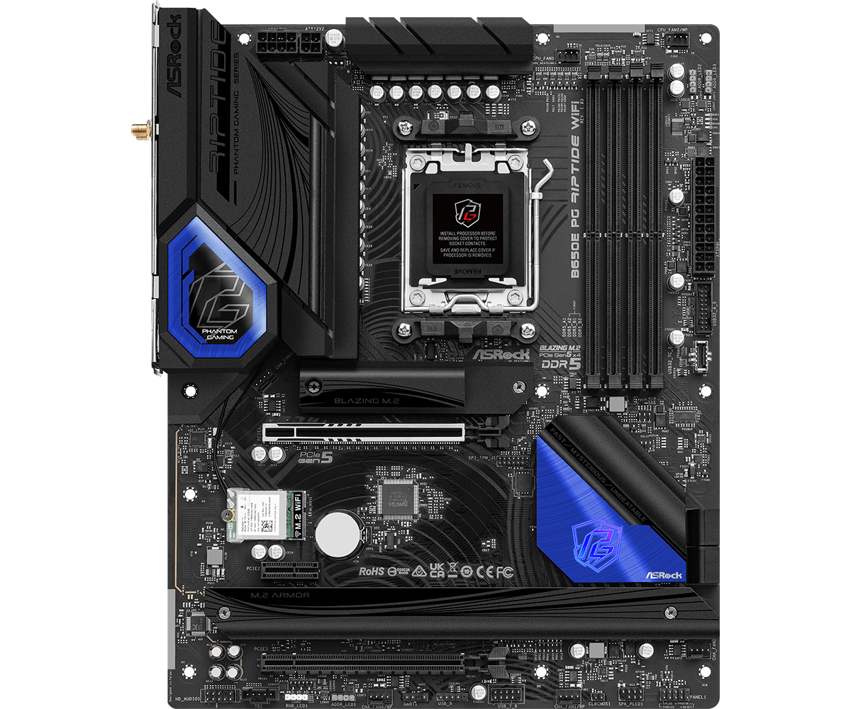 Материнская плата ASRock B650E PG RIPTIDE WIFI - xstore.md photo 0