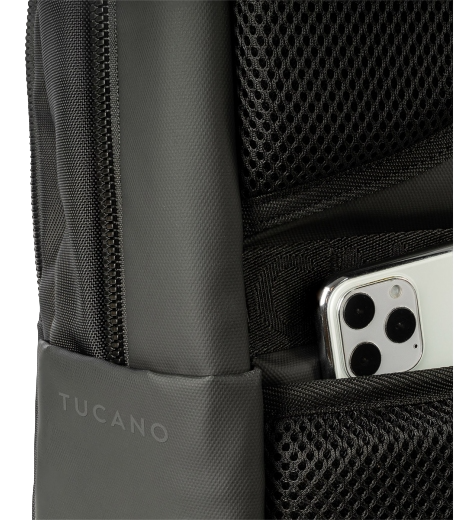 15.6❞ Рюкзак для ноутбука Tucano Marte Gravity, Black | Xstore.md photo 5