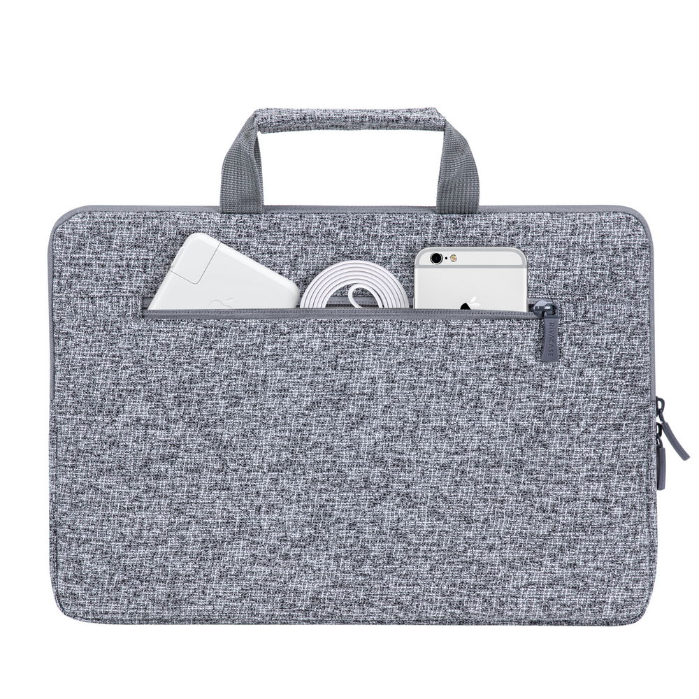 13.3❞ Чехол для ноутбука Rivacase, Light Gray | Xstore.md photo 1