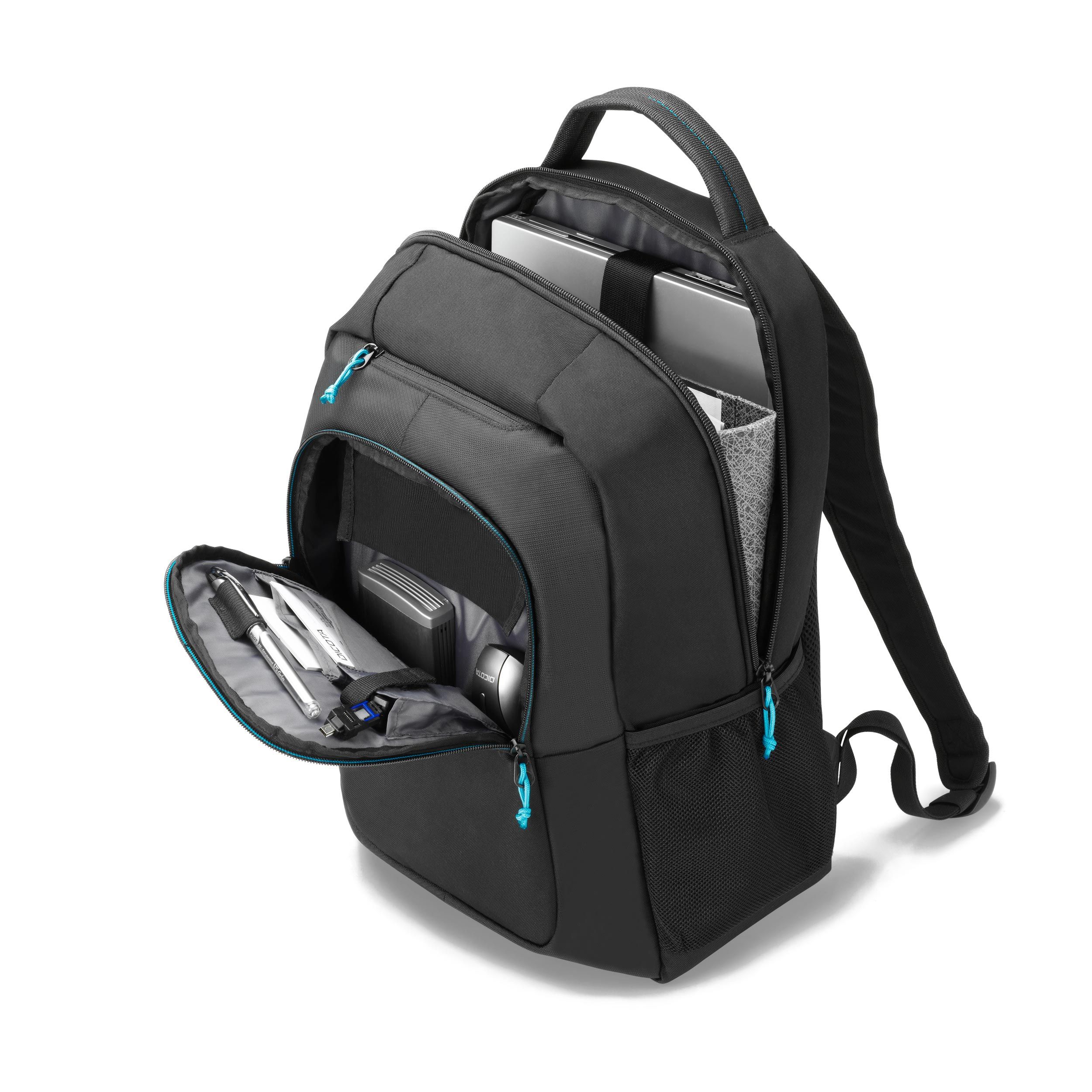 15.6❞ Rucsac pentru laptop Dicota Spin D30575, Black | Xstore.md photo 1