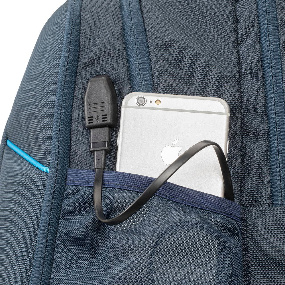 17,3  Рюкзак для ноутбука Rivacase 7861, Dark Blue | Xstore.md photo 4