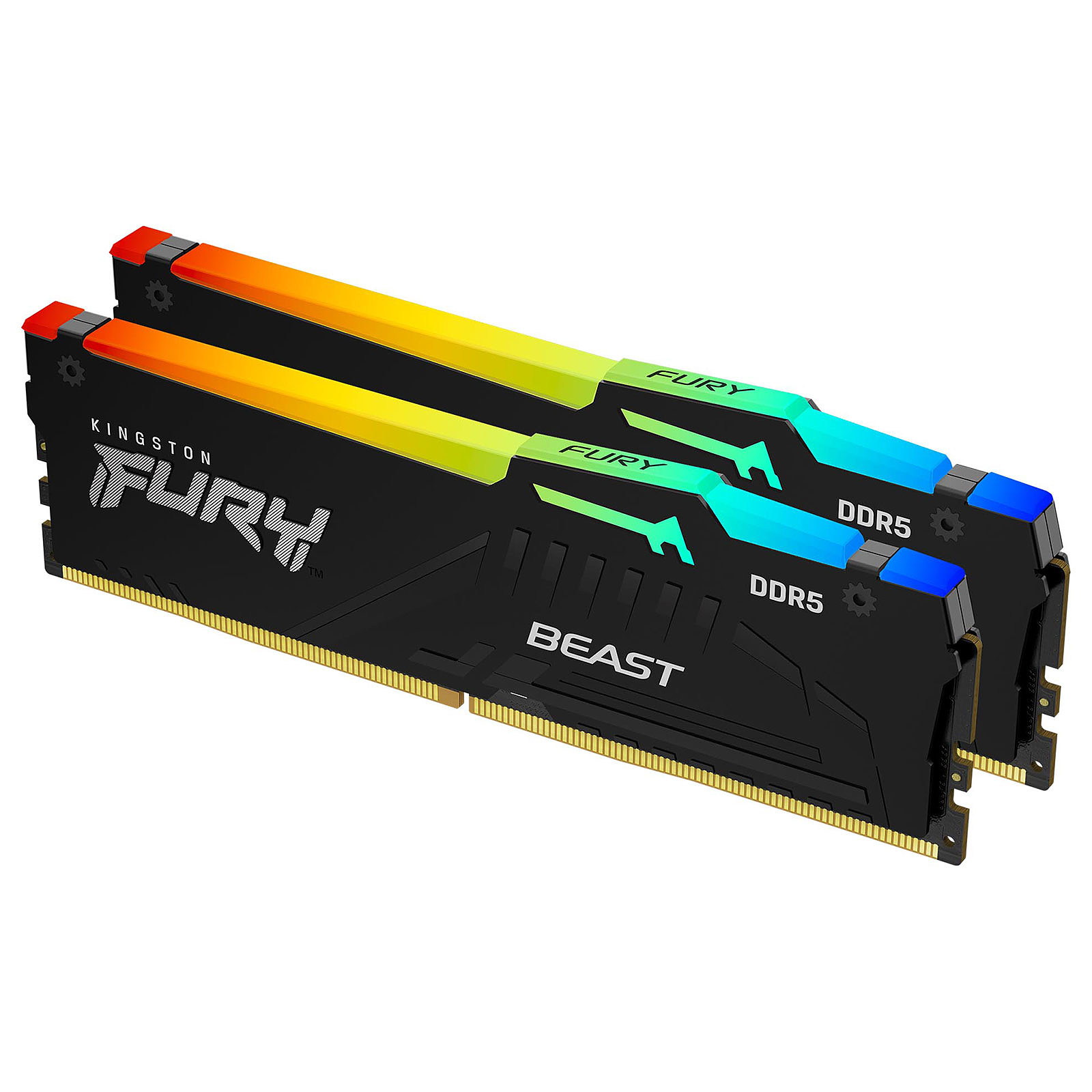 Memorie RAM Kingston FURY Beast RGB KF560C40BBAK2-16 - xstore.md photo