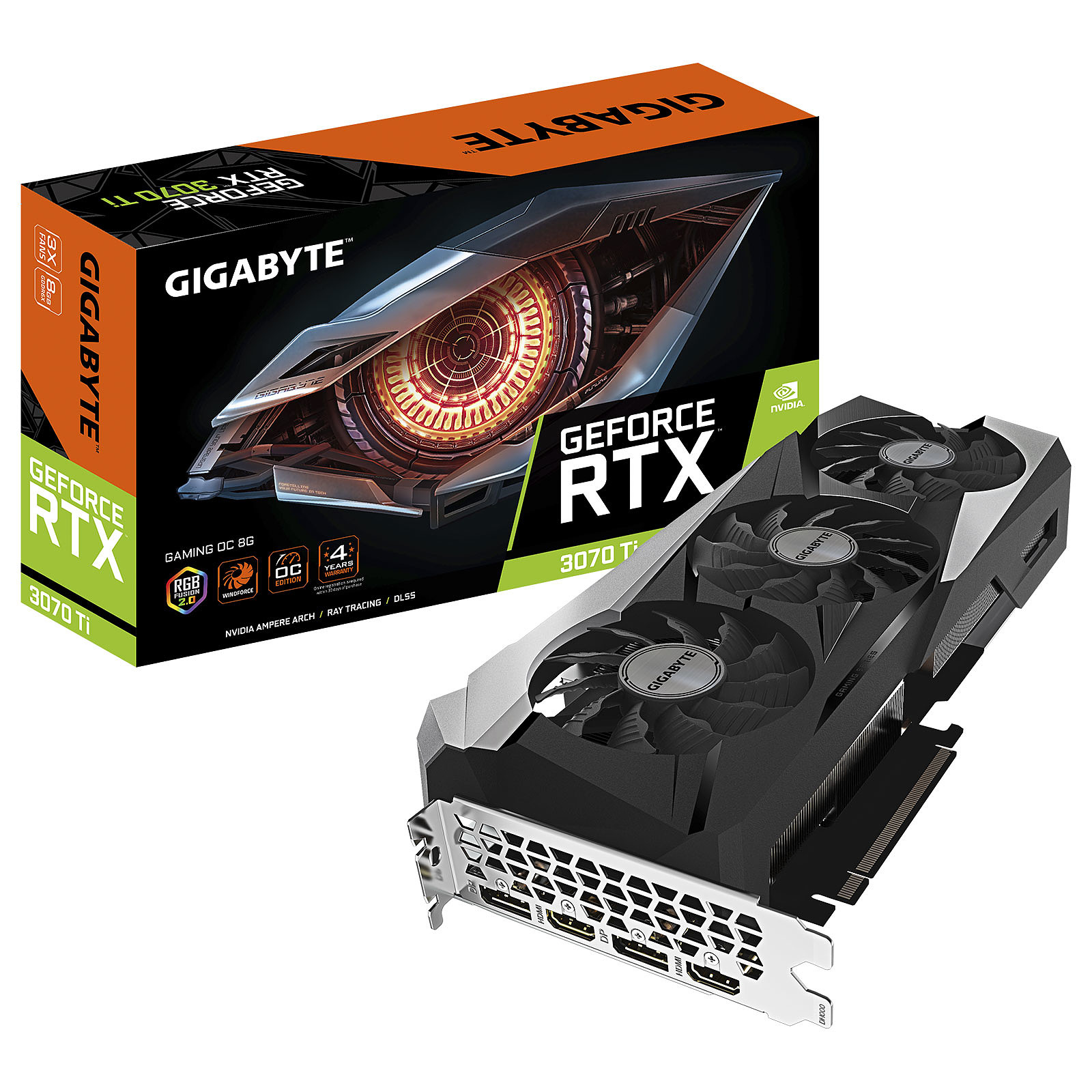 Placă video Gigabyte GeForce RTX 3070 Ti Gaming OC | Xstore.md photo