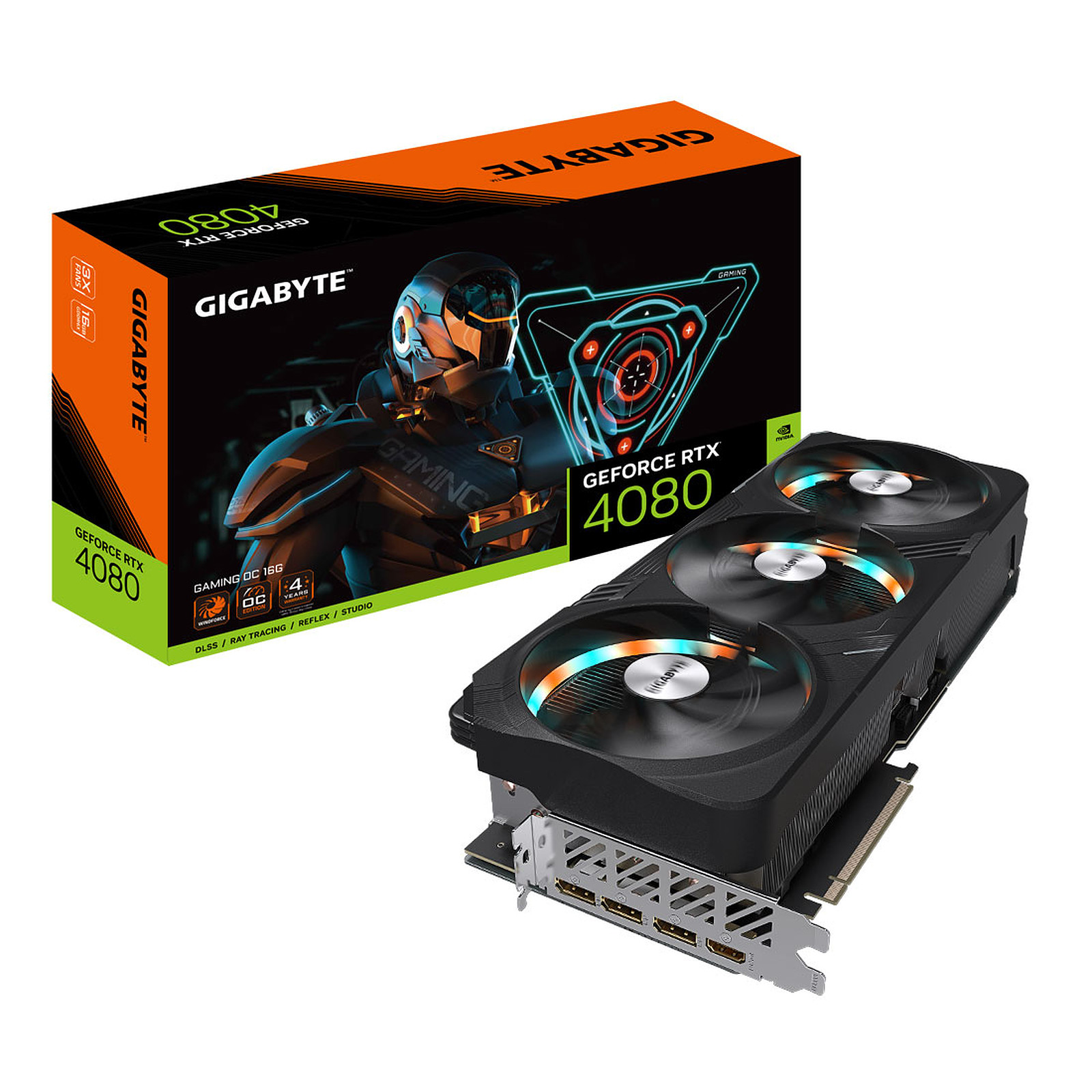 Placă video GIGABYTE GeForce RTX 4080 16GB GAMING OC - xstore.md photo