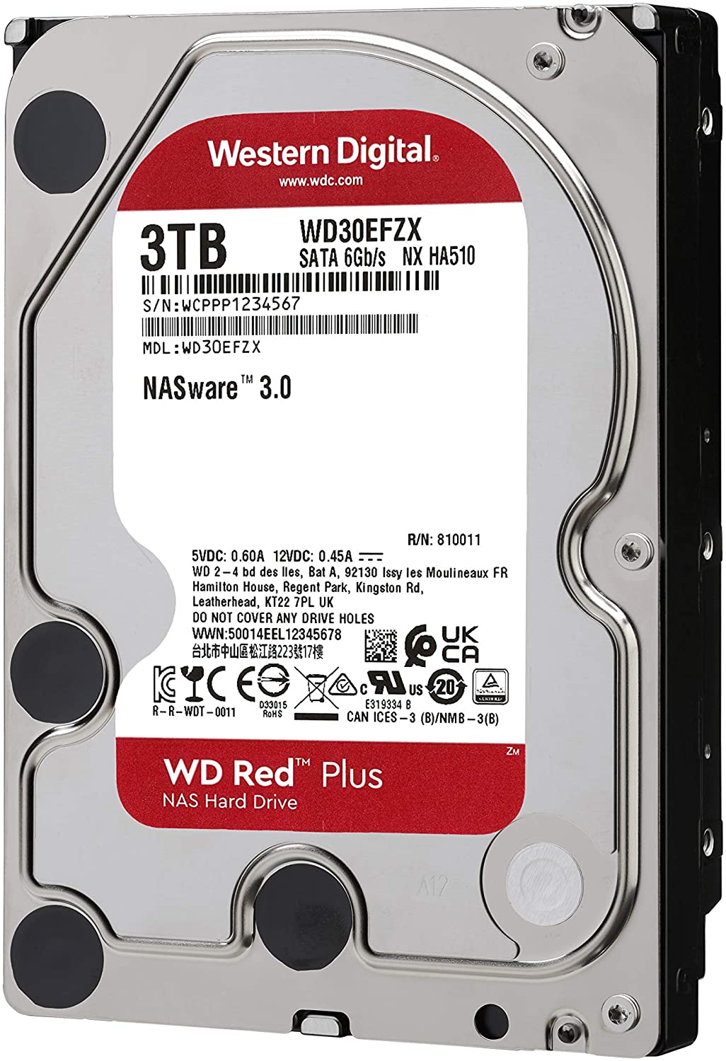 Unitate HDD WD Red WD30EFAX în Moldova | Xstore.md photo 0