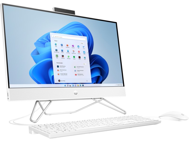 All-in-One PC HP 24-df1059ur, White | Xstore.md photo 0