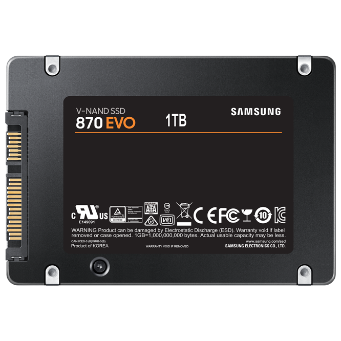 SSD Samsung 870 EVO MZ-77E1T0BW в Молдове | Xstore.md photo 3