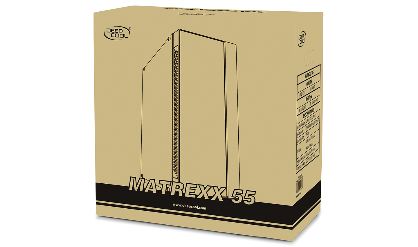 Carcasă PC Deepcool Matrexx 55 | Xstore.md photo 1