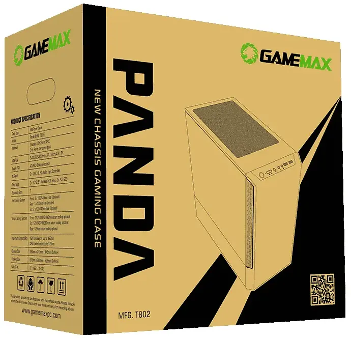 Carcasă PC Gamemax Panda T802 | Xstore.md photo 10