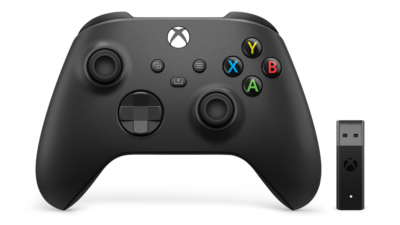 Controller Xbox Pulse Black With Wirelles adapter for Windows | Xstore.md photo