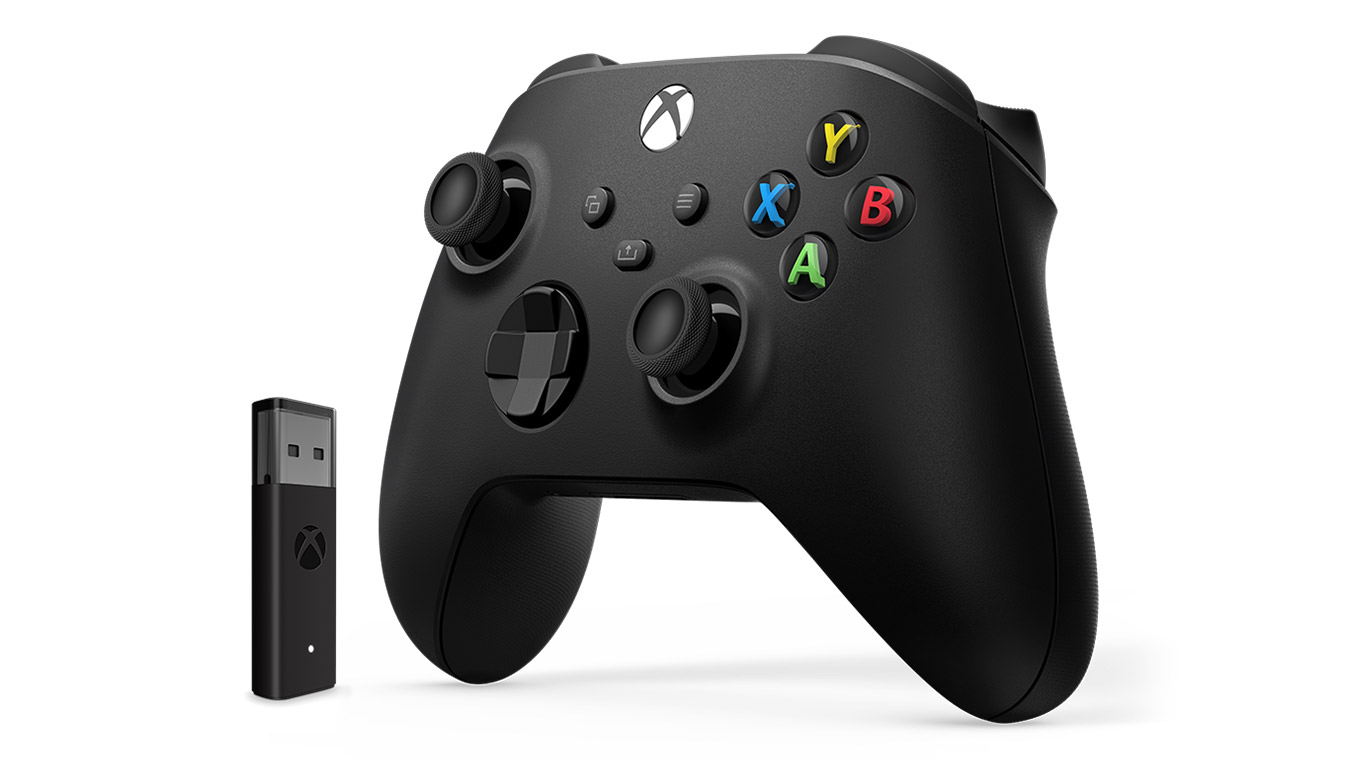 Controller Xbox Pulse Black With Wirelles adapter for Windows | Xstore.md photo 2