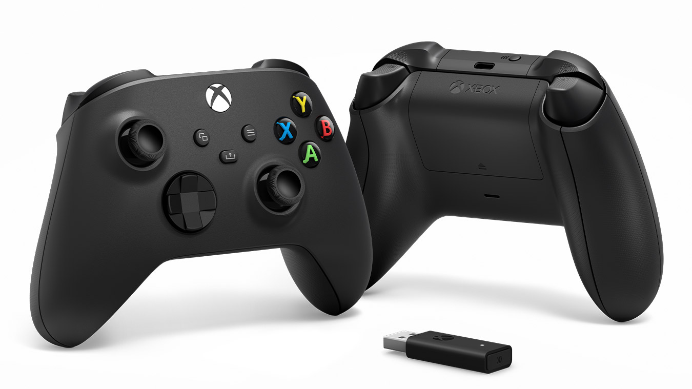 Controller Xbox Pulse Black With Wirelles adapter for Windows | Xstore.md photo 0