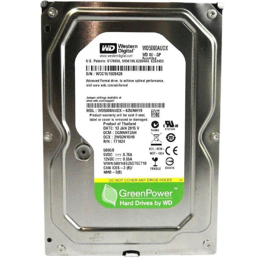Unitate HDD WD AV-GP WD5000AUDX Ref în Moldova | Xstore.md photo