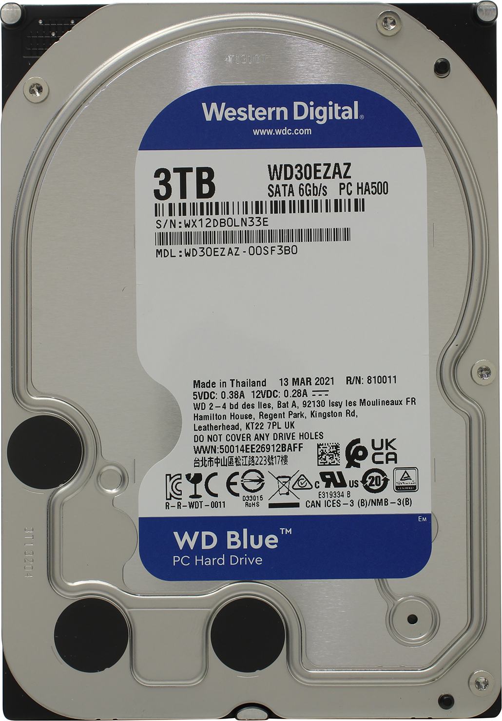 Unitate HDD WD Caviar Blue WD30EZAZ în Moldova | Xstore.md photo