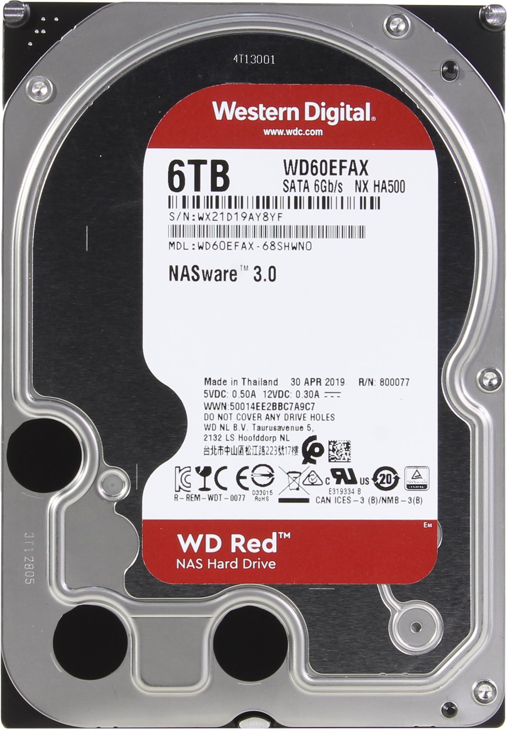 HDD WD Red WD60EFAX в Молдове | Xstore.md photo