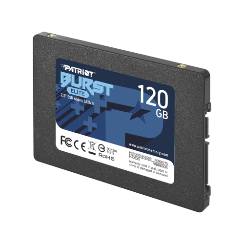 Unitate SSD Patriot Burst Elite PBE120GS25SSDR în Moldova | Xstore.md photo 0