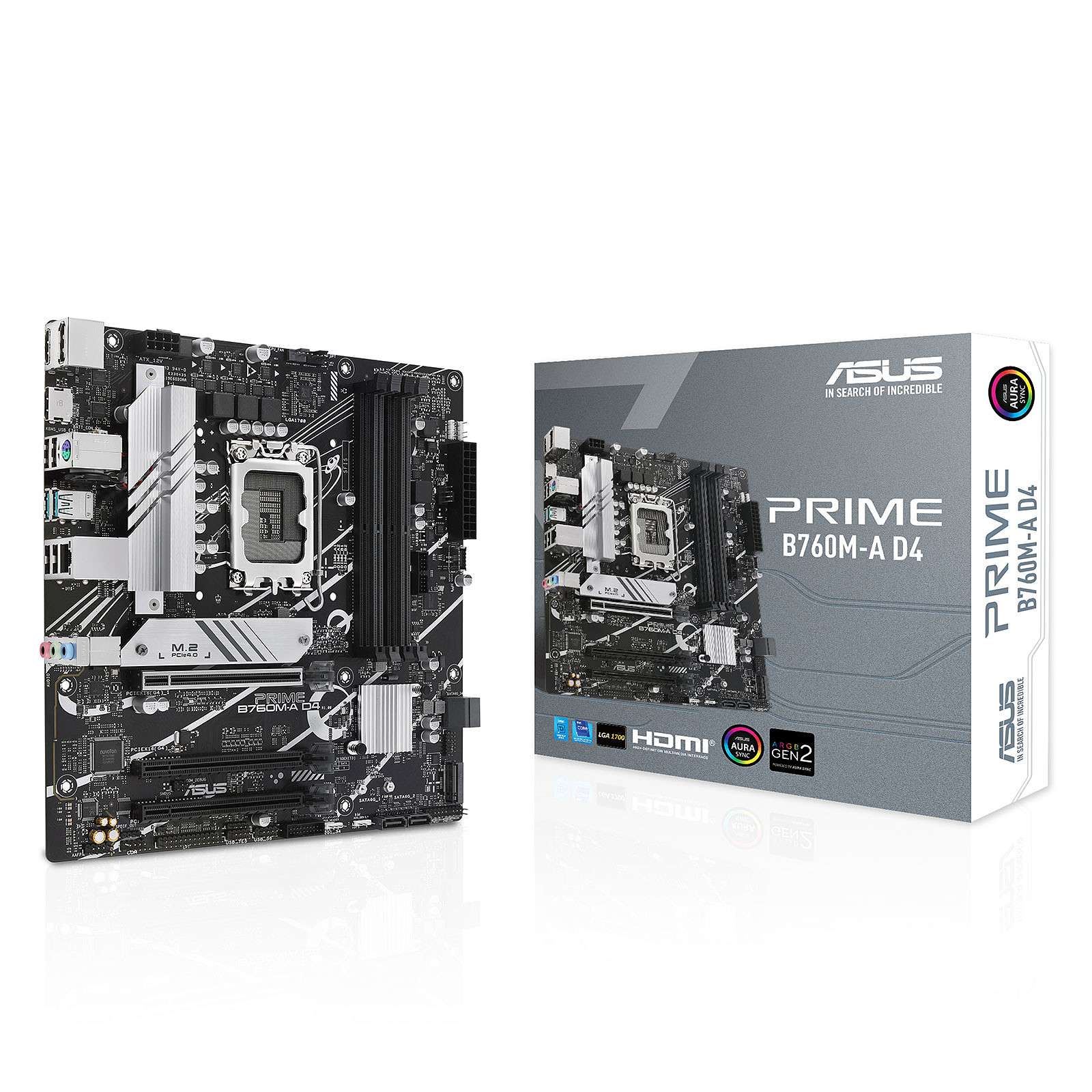 Placă de bază Asus PRIME B760M-A D4 - xstore.md photo