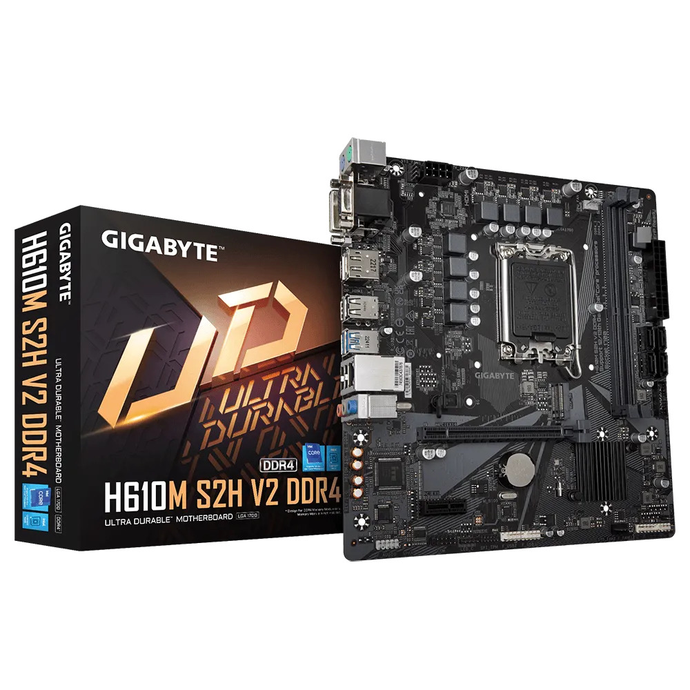 Материнская плата Gigabyte H610M S2H V2 - xstore.md photo