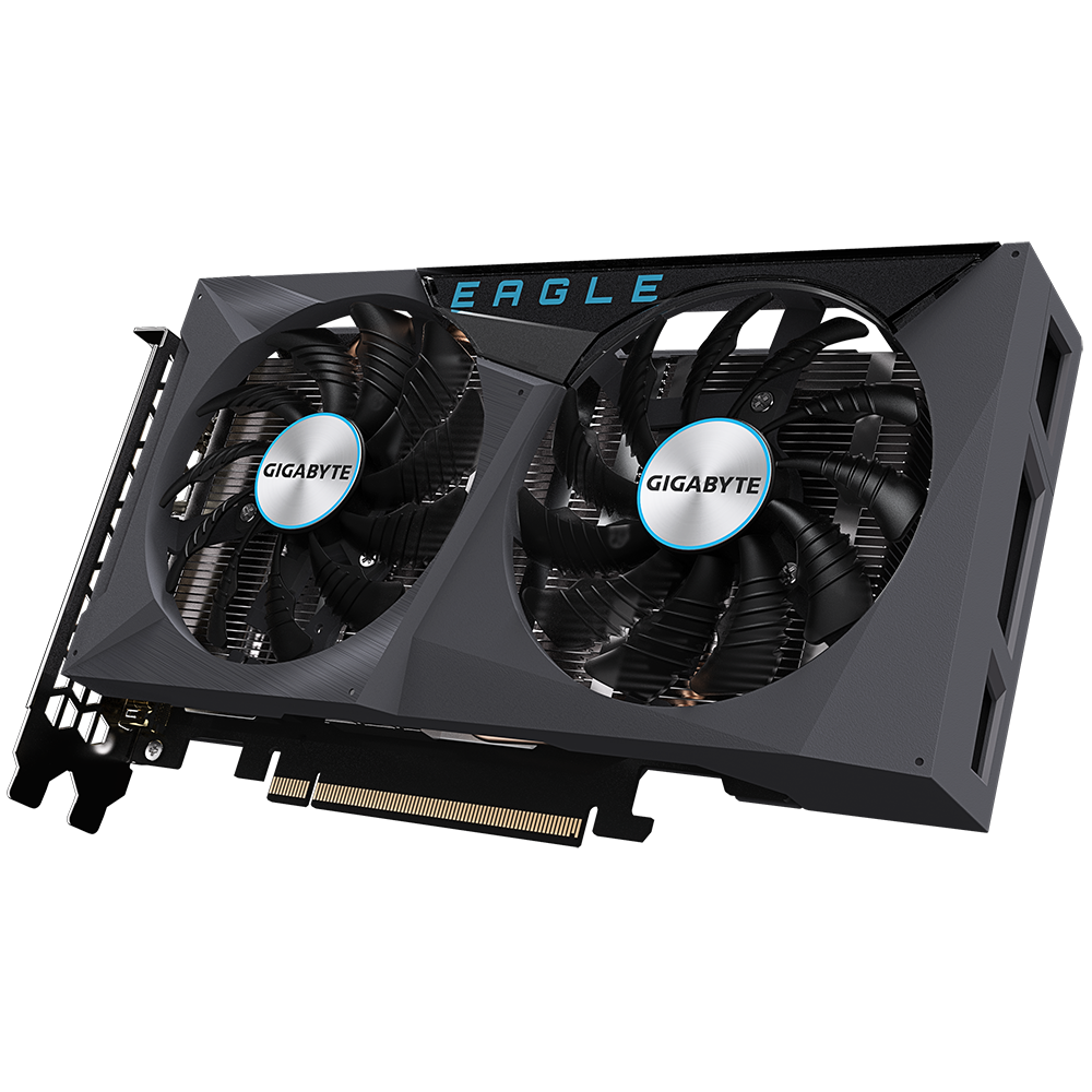 Placă video Gigabyte RTX 3050 Eagle OC GV-N3050EAGLE OC-8GD | Xstore.md photo 1