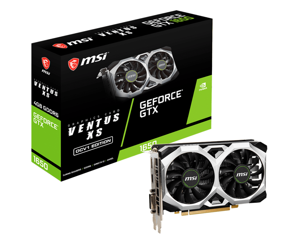 Placă video MSI GeForce GTX 1650 D6 VENTUS XS OCV1 - xstore.md photo